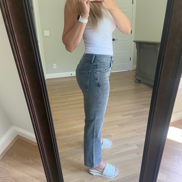 Agolde Ripley Gray Jeans - Picture 3 of 9